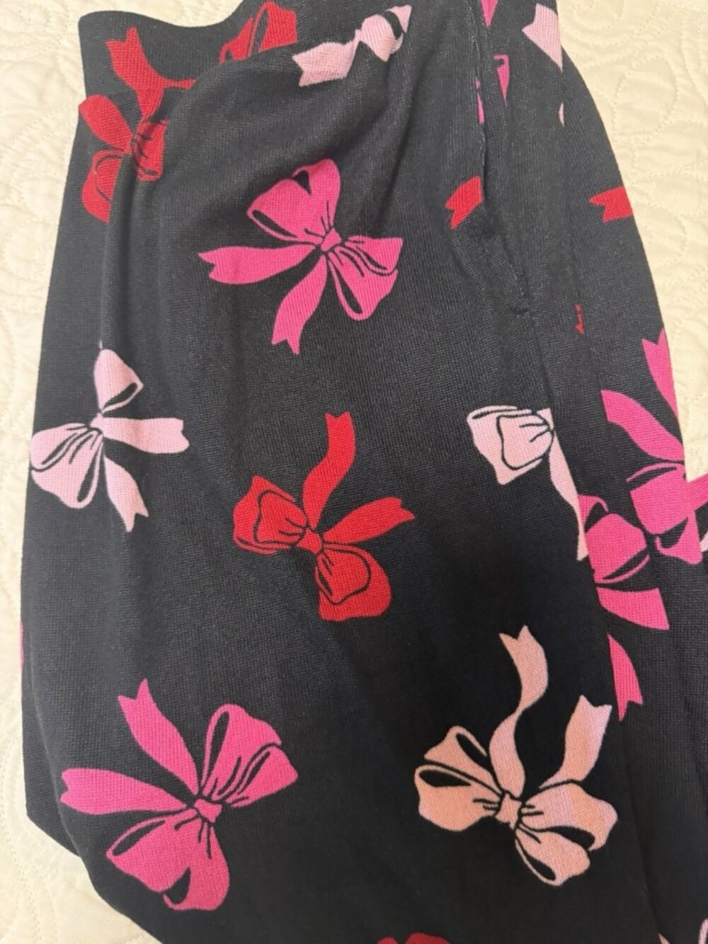 Kate Spade New York Women Bow Pajama/Lounge Pants Size XL NEW - Picture 2 of 5